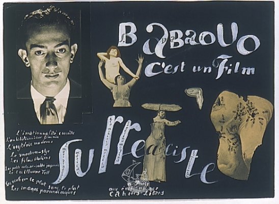 Original per a cartell Babaouo c'est un film surrealiste, 1932