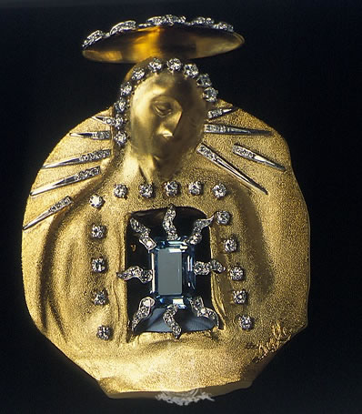 Madonna of the Aquamarine