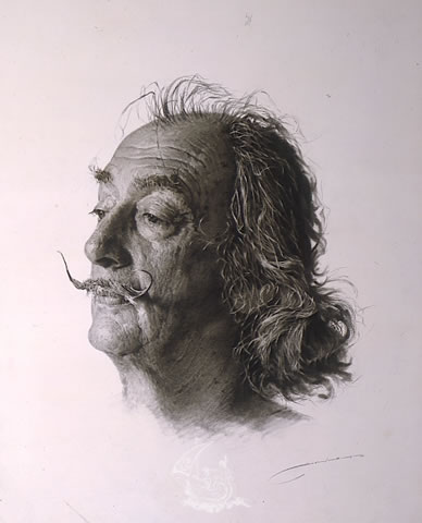 Retrat de Dalí