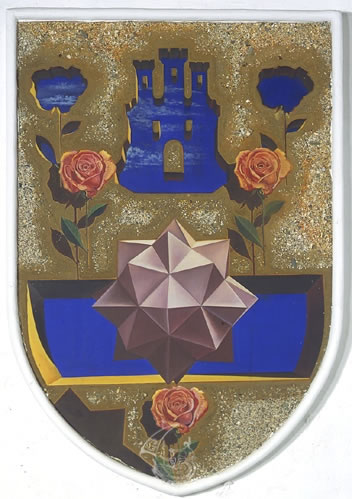 Untitled. Interpretation of the coats of arms of the lineage of the Púbol Barons