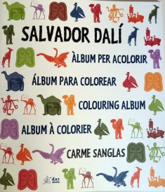 Salvador Dalí. Álbum para colorear.