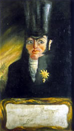 Salvador DalíRetrat del senyor Pancraci, c. 1919Núm. Inv. 155Oli sobre tela, 74 x 42,5 cm