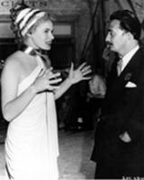 Ingrid Bergman y Salvador Dalí