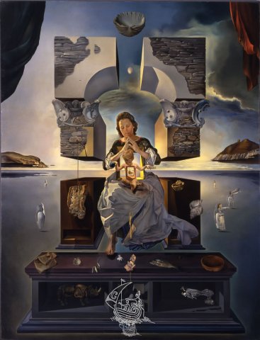 La Madona de Portlligat, c.1950 Fukuoka Art Museum © Salvador Dalí, Fundació Gala-Salvador Dalí/VEGAP, 2016