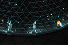 La cúpula de noche