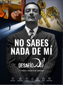 Cartel promocional de Desafío Dalí