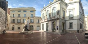 La casa Giralt Ventolà es el edificio anexo al Museo