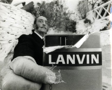 Pub - Chocolat Lanvin - Salvador Dalí (1968) 