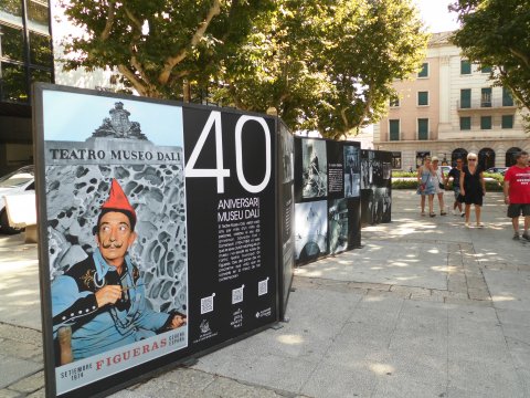 Exposición en la Plaza de la Palmera