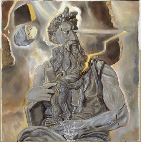 Untitled. Moses after “Giulio II’s tomb” by Michelangelo, 1982 © Salvador Dalí, Fundació Gala-Salvador Dalí/ VEGAP, Figueres, 2016