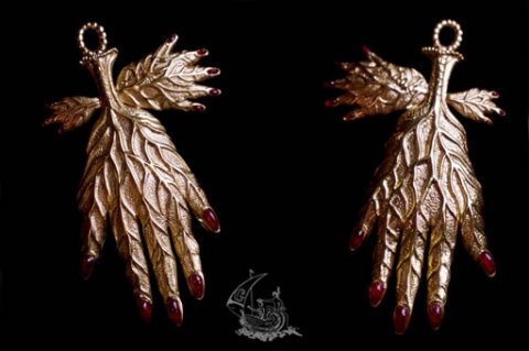 Leaf Veined Hands