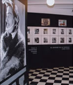 Intérieur de l'exposition