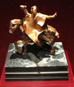 The Emperor Trajan on Horseback , 1974. Dalí Theatre-Museum, Figueres 