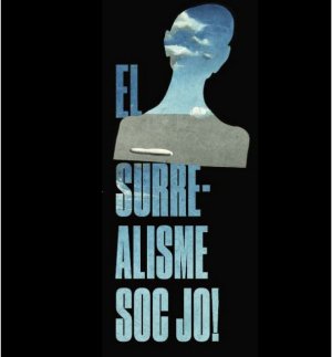 Cartell de l'exposició Dalí: "El surrealisme soc jo". Paisatges fora del temps