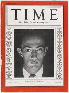 Cubierta de la revista Time de Nueva York, número 24, 14/12/1936