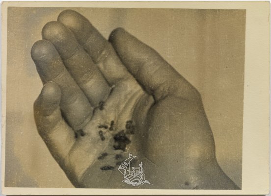 Foto de rodatge de la pel.lícula  <em>Un Chien andalou</em>, 1929