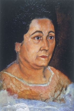Retrat de la mare de l'artista