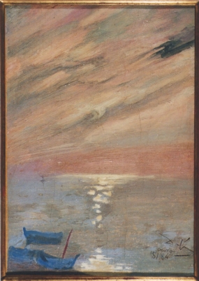 Clair de lune sur la baie de Cadaqués