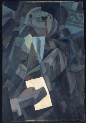 Composición cubista. Retrato cubista de Federico García Lorca