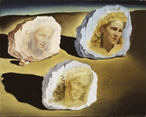 Three Apparitions of the Visage of Gala