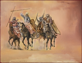 Study for "The Battle of Tetuan"