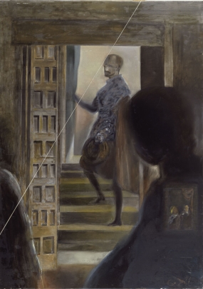 Sense títol. L’aposentador Don José Nieto segons “Las Meninas” de Velázquez