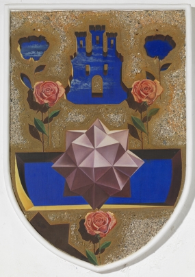 Sin título. Reinterpretación de uno de los escudos de la Sala de los Escudos del Castillo Gala Dalí de Púbol