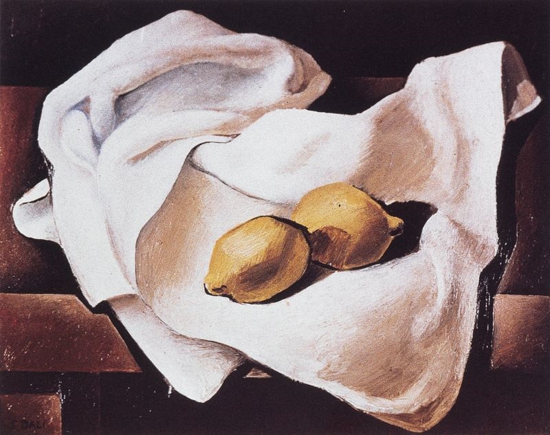 Still Life with Two Lemons