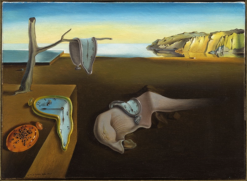 S・Dali、Persistance de la Memoire