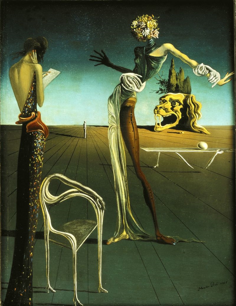 Salvador Dali Woman With A Head Of Roses 1935 Rmuseum