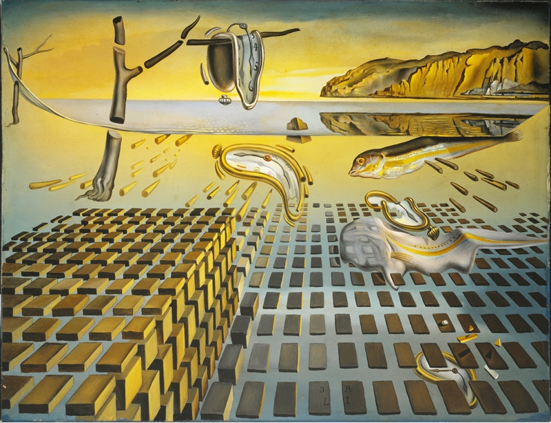 S・Dali、Persistance de la Memoire