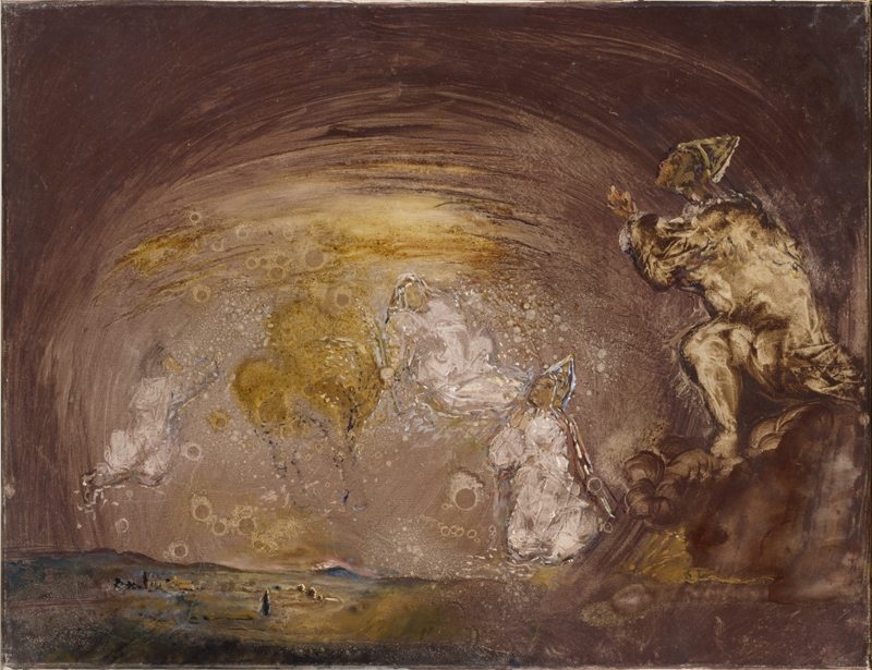 Untitled. Landscape with Celestial Figures