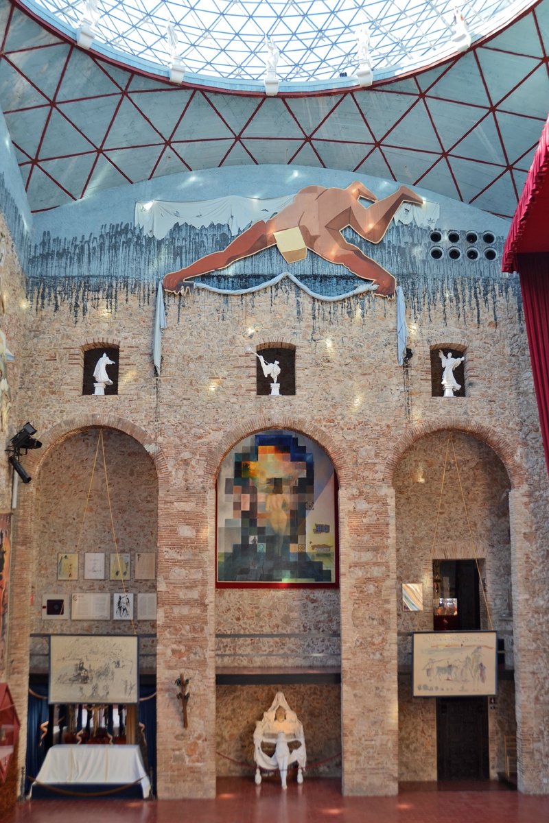 Untitled. Character. Element of the Cupola-Stage of the Dalí Theatre-Museum in Figueres