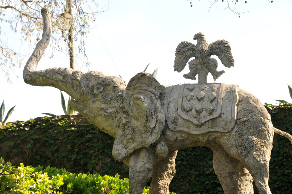 Air elephant of Púbol Castle
