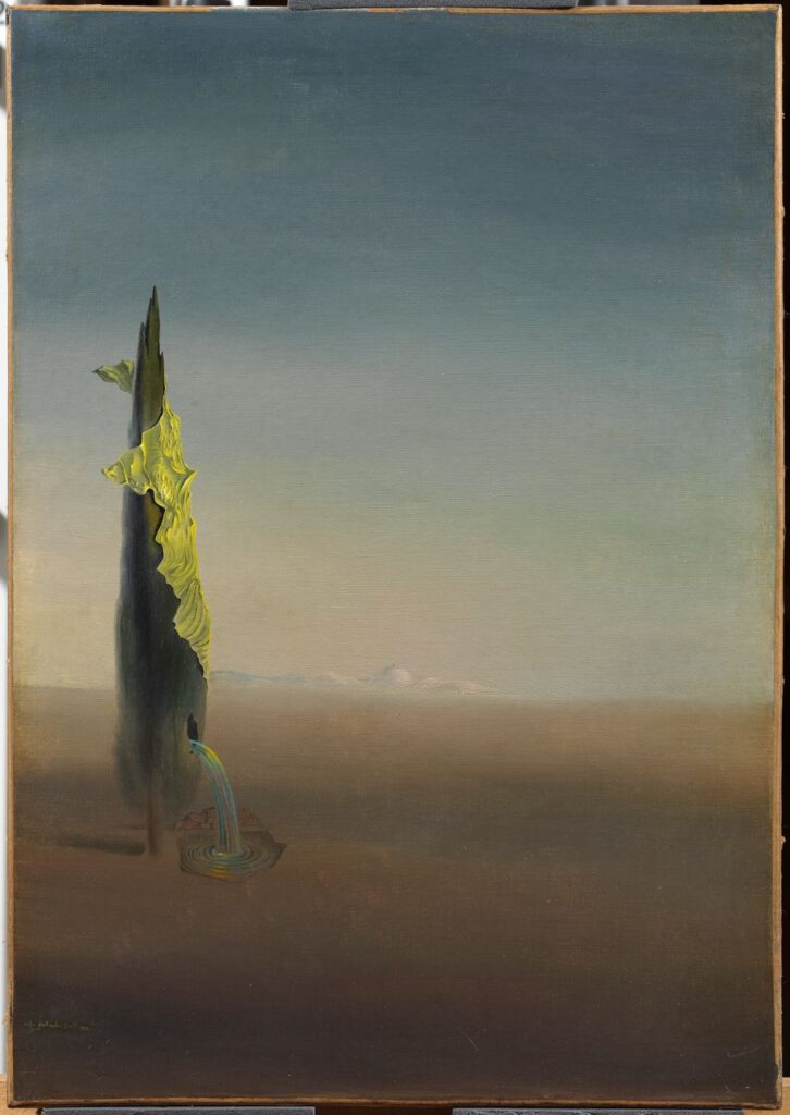 El Naixement de les angoixes líquides (Projecte d’estudi tècnic de la nova adquisició de la FGSD), 1932 © Salvador Dalí, Fundació Gala-Salvador Dalí, Figueres, 2025