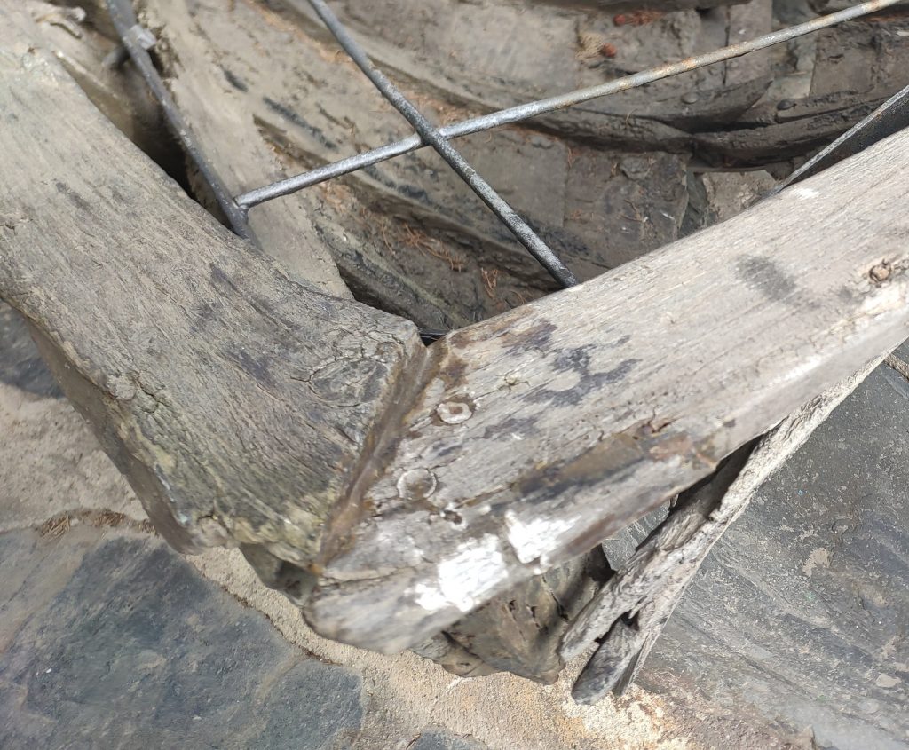 Abans dels tractaments de la fusta